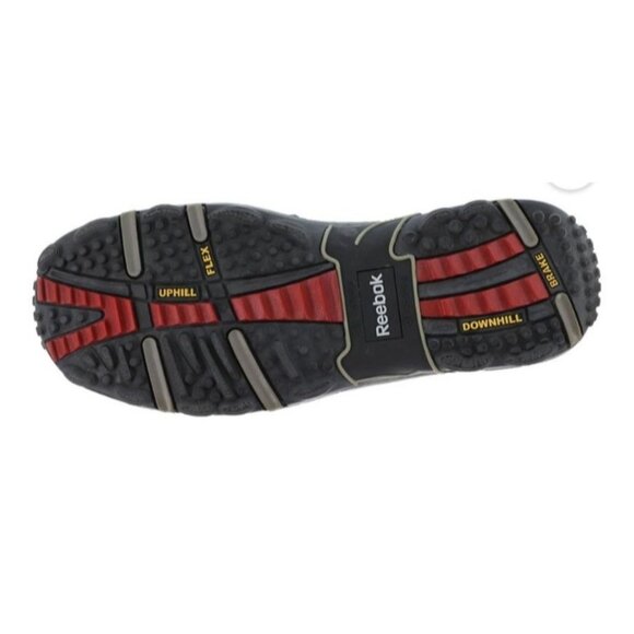 Reebok Womens Tiahawk Waterproof Composite Sport Work Boot 7W  Black Slip Resist - Picture 7 of 16